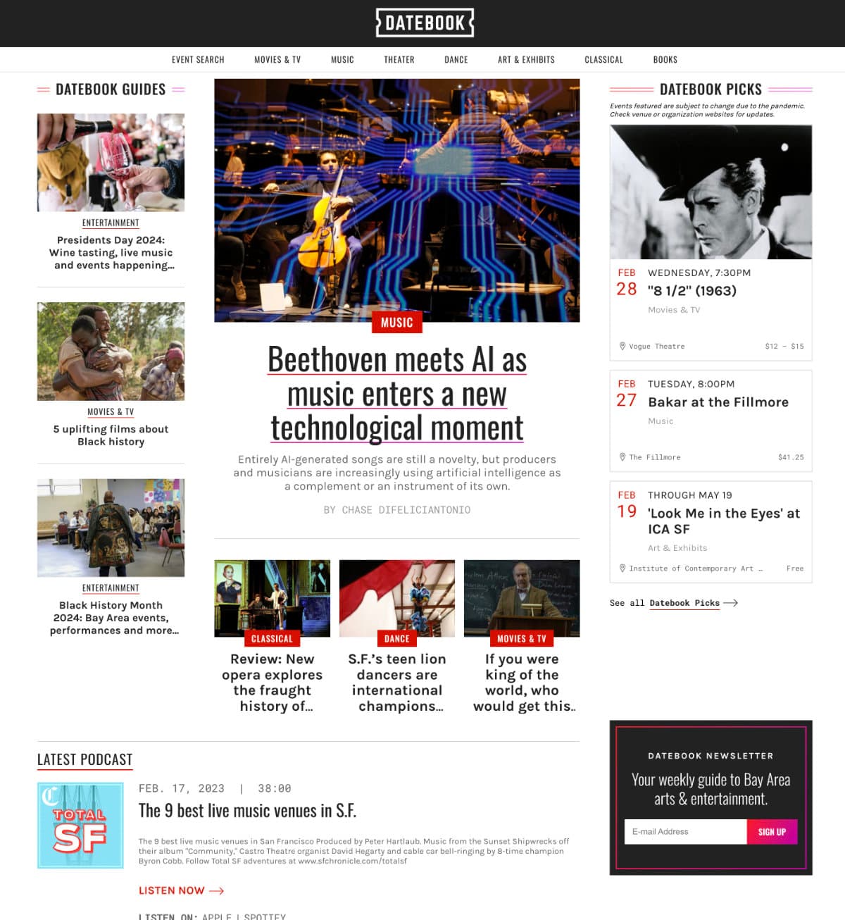 Datebook | SF Chronicle